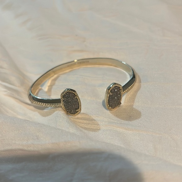 Kendra Scott cuff druzy stone bracelet - Picture 2 of 5